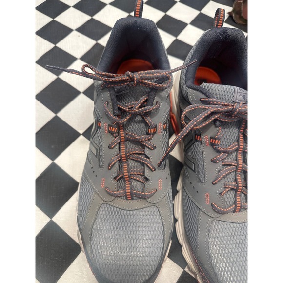 New Balance Men's 430 Running Shoes Gray Orange Mesh size 13 Athletic Sneakers - Picture 2 of 10